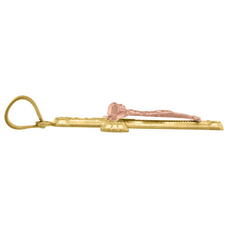 10Kt-Gold Cross Pendant