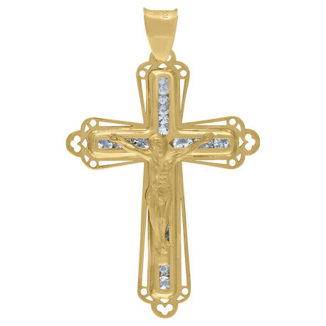 10Kt Gold Cross Pendant