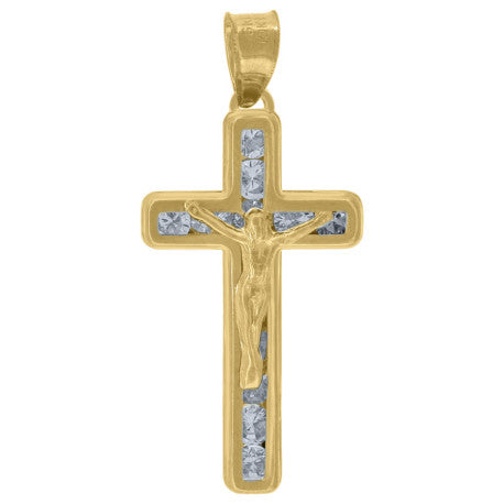 10Kt Gold Cross Pendant