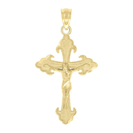 10Kt-Gold Cross Pendant