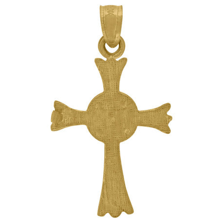10Kt-Gold Cross Pendant