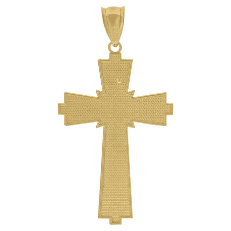 10Kt-Gold Cross Pendant