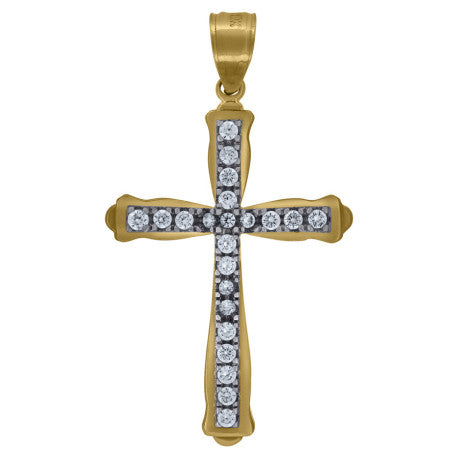 10Kt Gold Cz-Charm