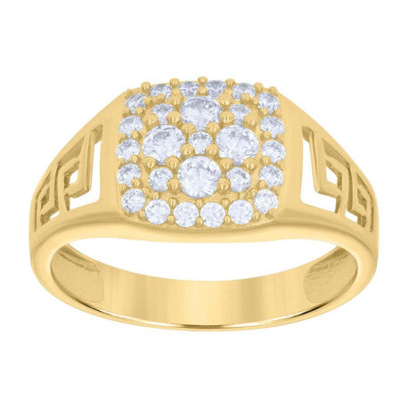 10Kt Gold Cz Ring