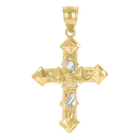 10Kt Gold Cz Pendant