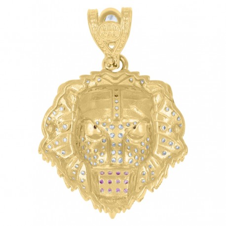 10Kt Gold Cz Pendant