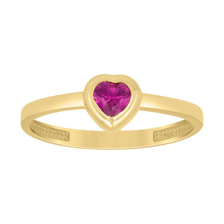 10Kt Gold Cz Ring