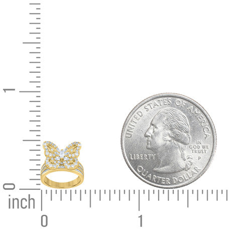 10Kt Gold Cz Ring