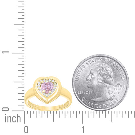 10Kt Gold Cz Ring