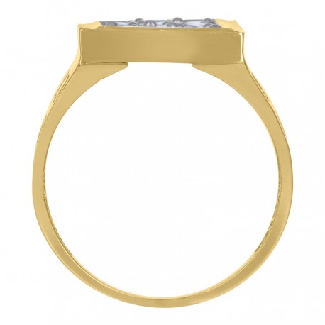 10Kt Gold Cz Ring
