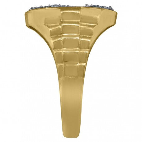 10Kt Gold Cz Ring