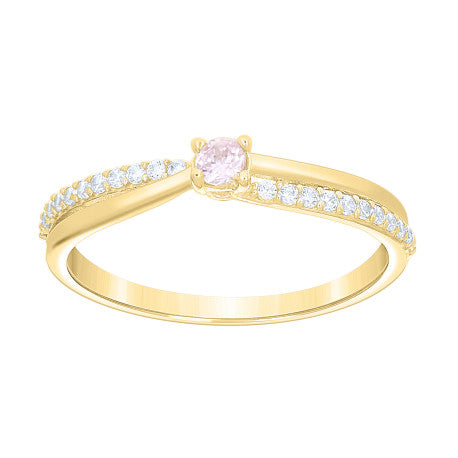 10Kt Gold Cz Ring