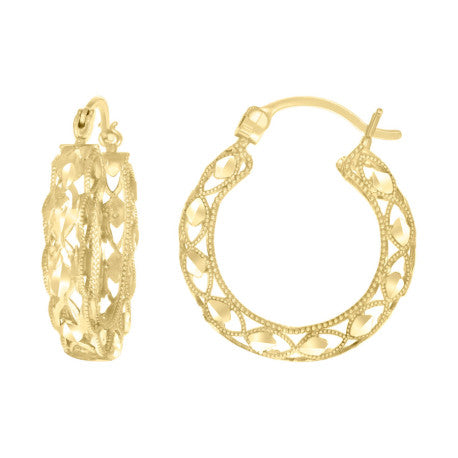 10Kt Gold Earring