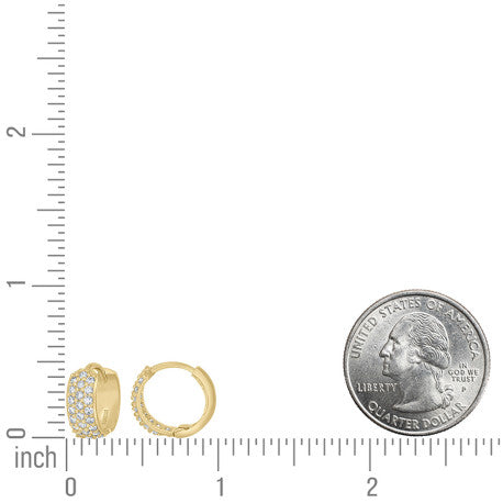 10Kt Gold Hoop Earrings