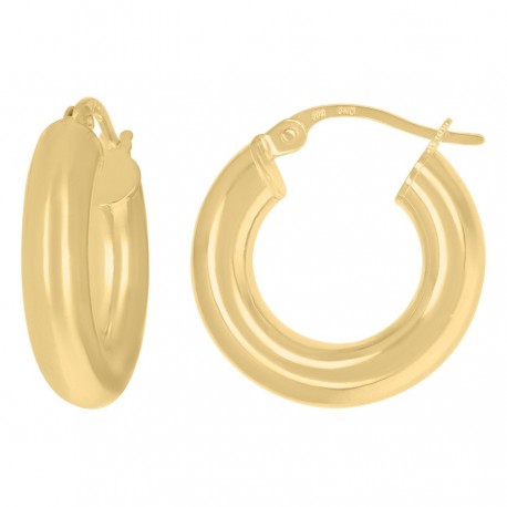 10Kt Gold Hoop Earrings
