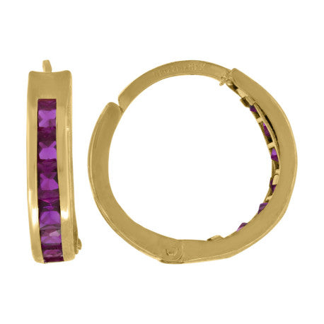 10Kt Gold Hoop Earrings