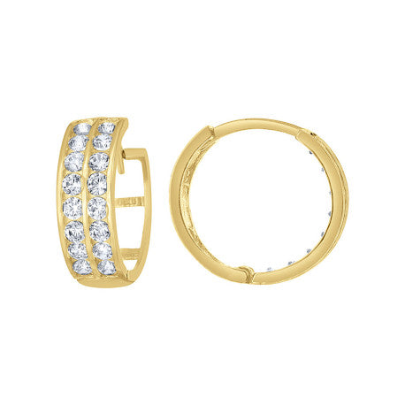 10Kt Gold Hoop Earrings