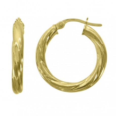10Kt Gold Hoop Earrings