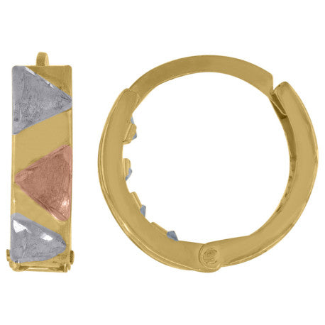 10Kt Gold Hoop Earrings