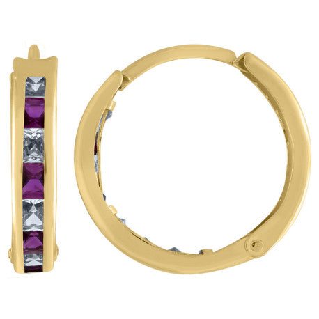 10Kt Gold Hoop Earrings