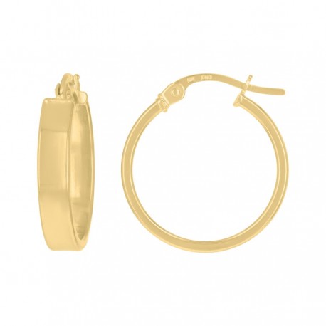 10Kt Gold Hoop Earrings