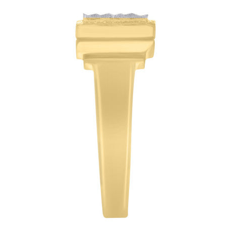 10Kt Gold Initial Letter Ring "E"
