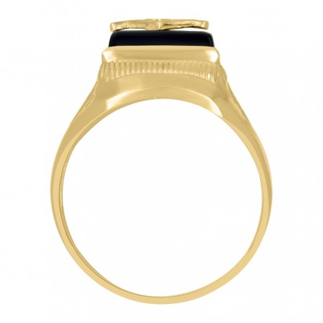 10Kt Gold Masonic Ring
