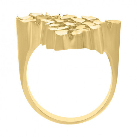 10Kt Gold Nugget Ring