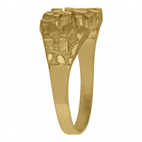 10Kt Gold Nugget Ring