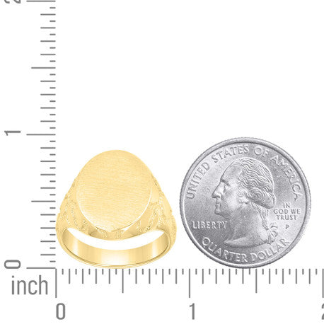 10Kt Gold Nugget Ring