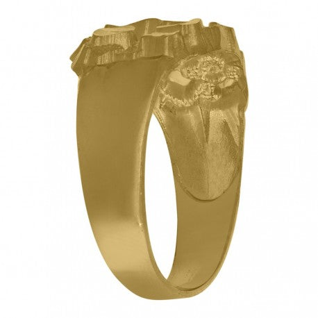 10Kt Gold Nugget Ring