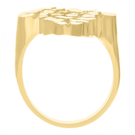 10Kt Gold Nugget Ring