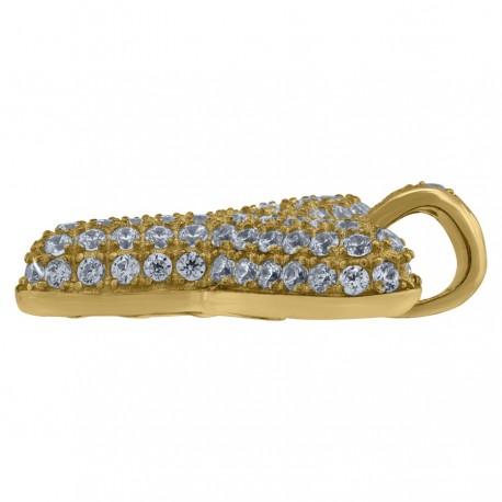 10Kt-Gold Pendant "Y" Initial