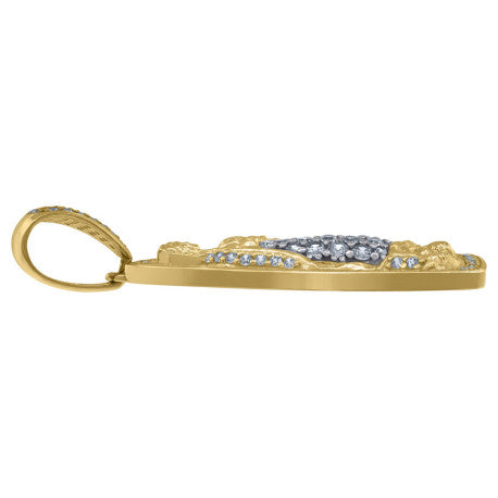 10Kt-Gold Pendant