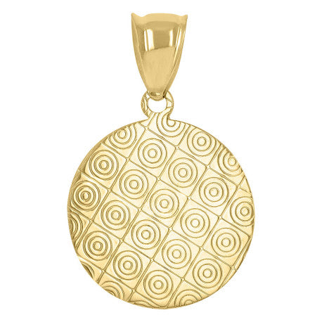 10Kt Gold Turkish Pendant