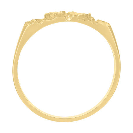 10Kt Gold Nugget Ring