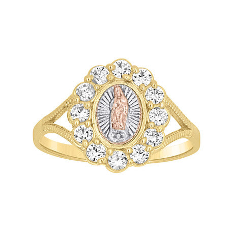 10Kt Gold Cz Ring