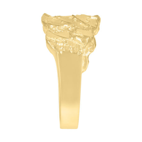 10Kt Gold Nugget Ring
