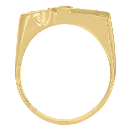 10Kt Gold Nugget Ring
