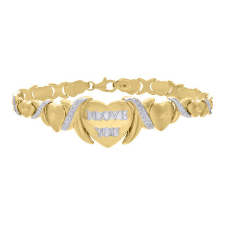 10Kt Gold Turkish Bracelet 8"
