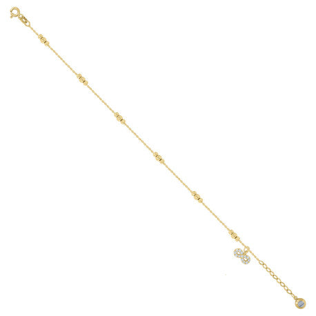 10Kt Gold Turkish Bracelet 8"