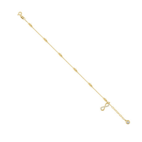10Kt Gold Turkish Bracelet 8"