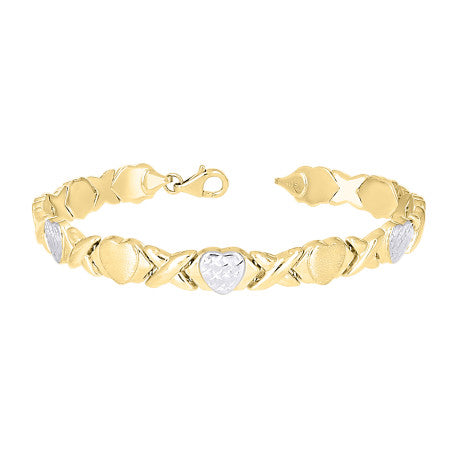 10Kt Gold Turkish Bracelet 8"