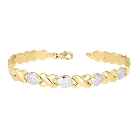 10Kt Gold Turkish Bracelet 8"