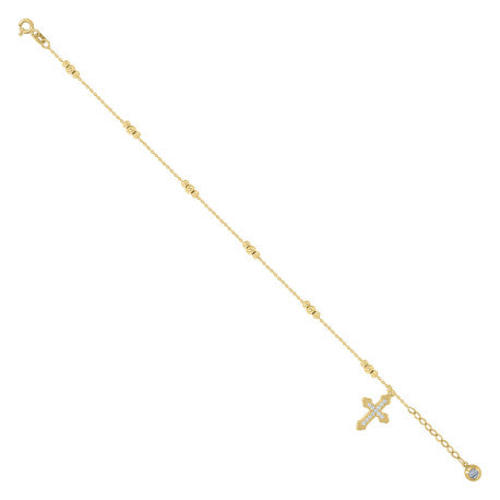 10Kt Gold Turkish Bracelet 8"