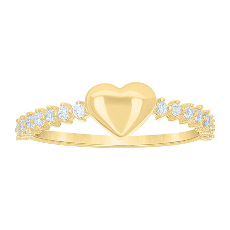 10Kt Gold Turkish Cz Ring