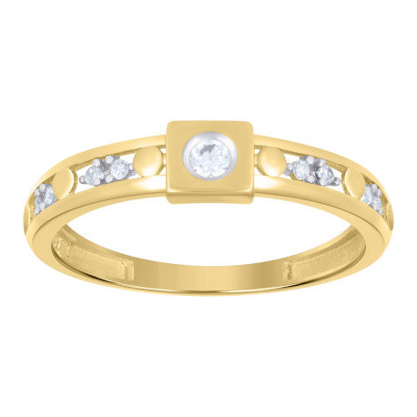 10Kt Gold Turkish Duo Ring