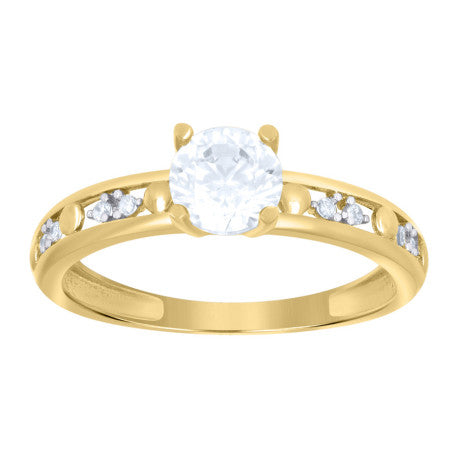 10Kt Gold Turkish Duo Ring