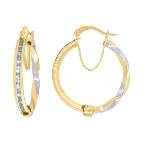 10Kt Gold Turkish Earrings 20Mm
