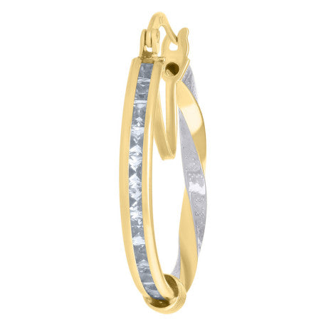 10Kt Gold Turkish Earrings 20Mm